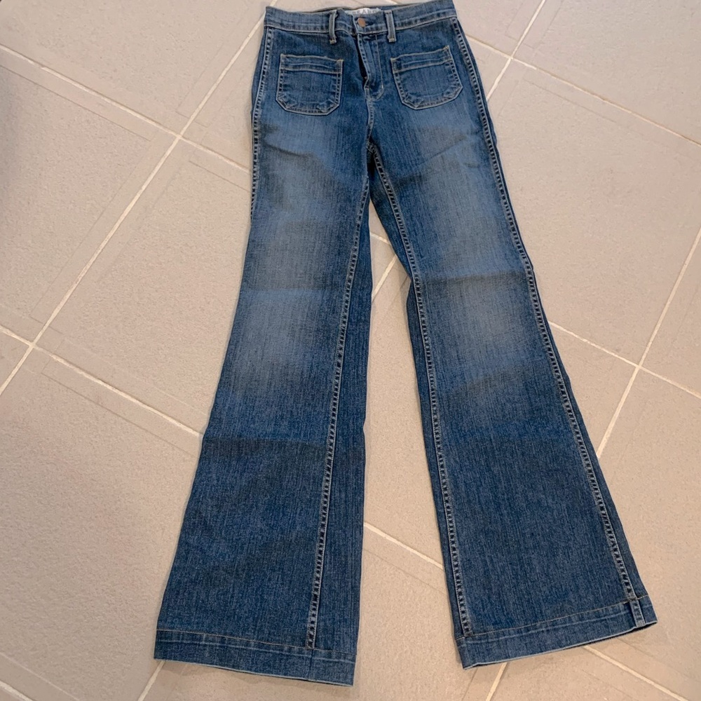 J Beand flare bell bottom jeans size 25